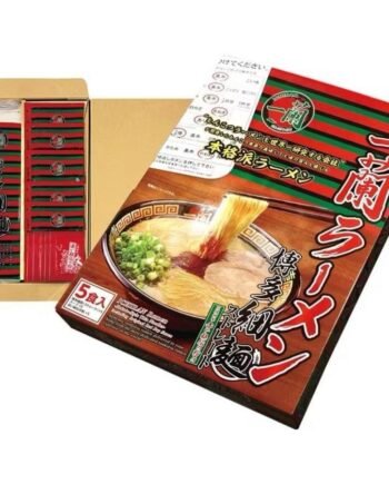 ICHIRAN Ramen Thin Straight Noodles (5 Pax) [Non halal]