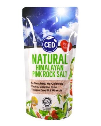 CED Organic Himalayan Pink Rock Salt 500g