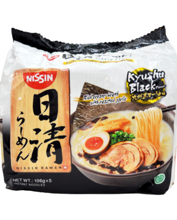 NISSIN Japanese Ramen Kyushu Black 5x106gg