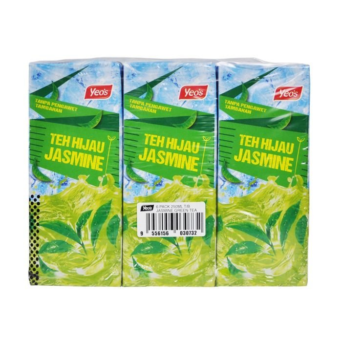 YEOS Jasmine Green Tea Drink 6x250ml